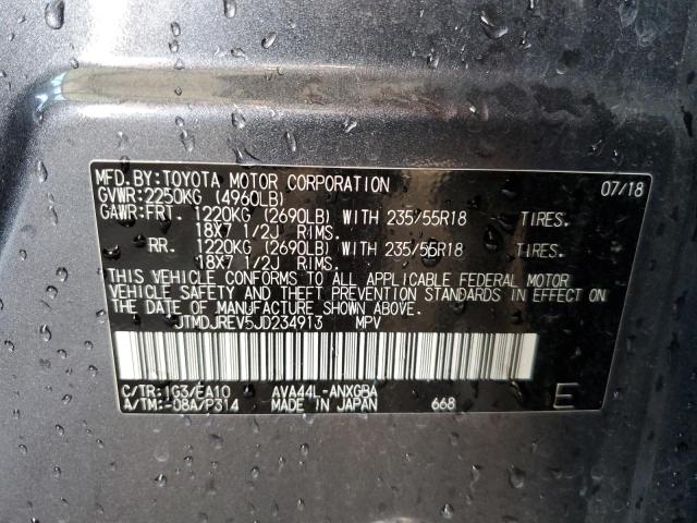 2018 TOYOTA RAV4 HV LI - JTMDJREV5JD234913