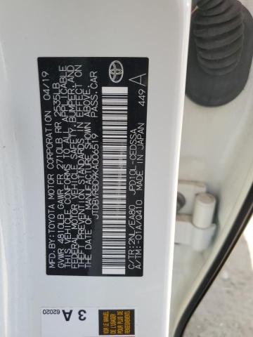 2019 TOYOTA MIRAI JTDBVRBD9KA006519