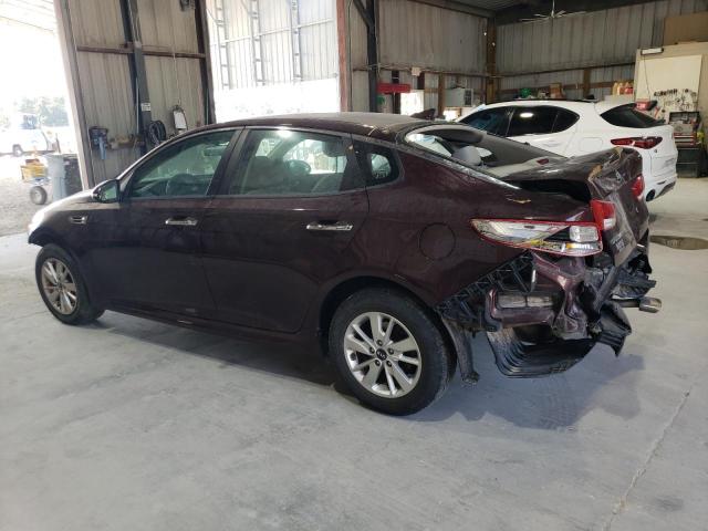 KIA OPTIMA LX 2017 burgundy  gas 5XXGT4L33HG163237 photo #3