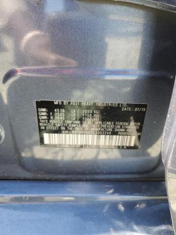 2016 SUBARU LEGACY 2.5 4S3BNAN6XG3003249