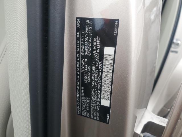 2025 VOLVO XC90 PLUS YV4M12PE8S1324545