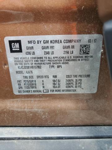 2017 BUICK ENCORE PREMIUM KL4CJDSB1HB157952