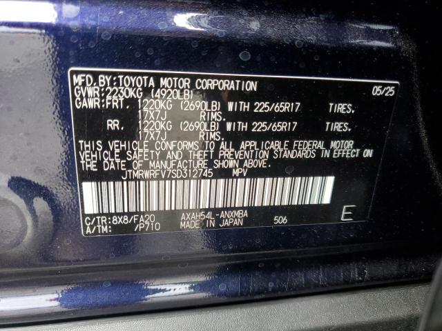 2025 TOYOTA RAV4 XLE JTMRWRFV7SD312745