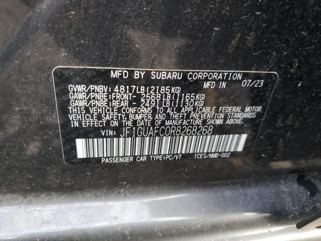 2024 SUBARU IMPREZA SP JF1GUAFC0R8268268