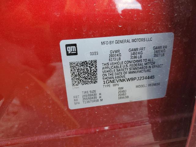 2023 CHEVROLET TRAVERSE H 1GNEVNKW9PJ234445
