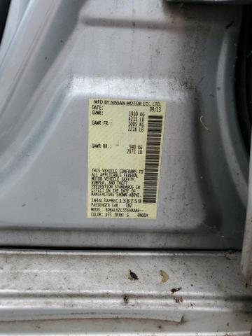 2014 NISSAN ALTIMA 2.5 - 1N4AL3AP8EC138759