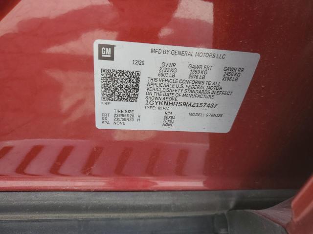 2021 CADILLAC XT5 SPORT 1GYKNHRS9MZ157437