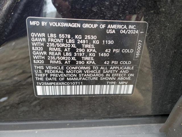 2024 VOLKSWAGEN ID.4 S 1V25MPE8XRC010711