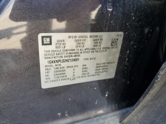 2017 GMC ACADIA DEN #3287441001