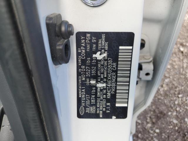 2017 HYUNDAI ACCENT SE KMHCT4AEXHU358387