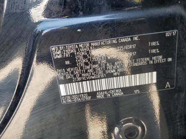 2017 TOYOTA RAV4 LE - 2T3BFREV6HW608161