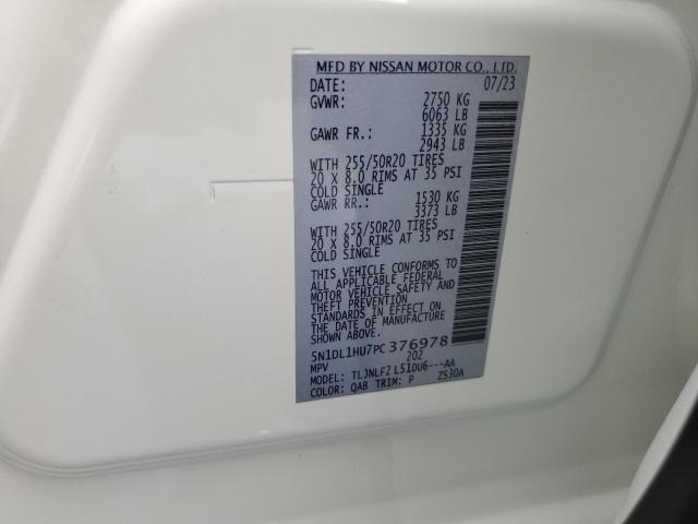 2023 INFINITI QX60 AUTOGRAPH 5N1DL1HU7PC376978