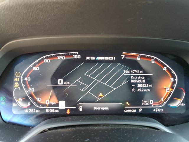 2022 BMW X5 M50I 5UXJU4C08N9M91608