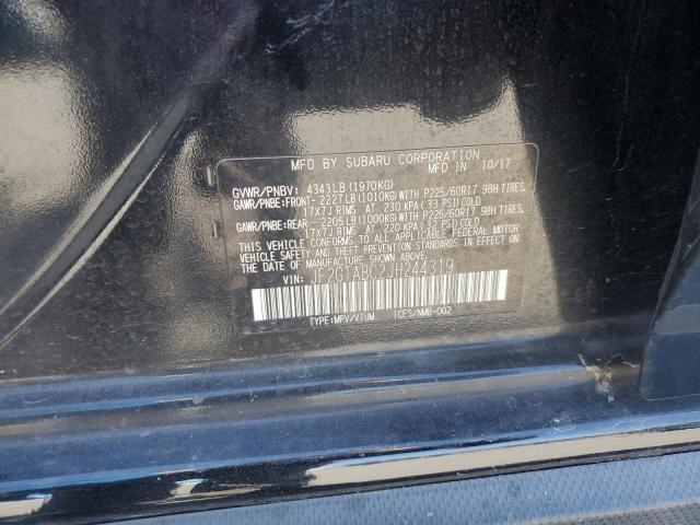 2018 SUBARU CROSSTREK - JF2GTABC2JH244319