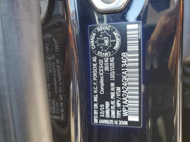 2016 PORSCHE CAYENNE WP1AA2A24GKA13408