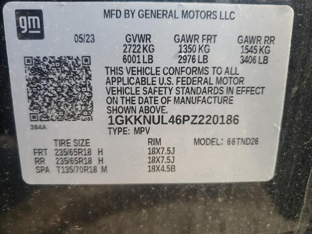 2023 GMC ACADIA SLT 1GKKNUL46PZ220186