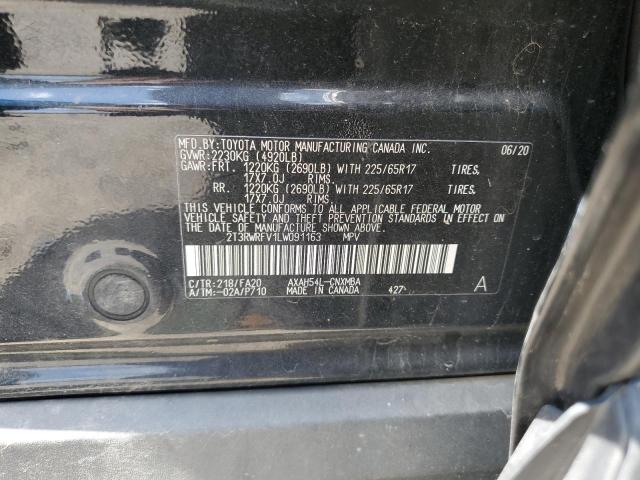 2020 TOYOTA RAV4 XLE - 2T3RWRFV1LW091163