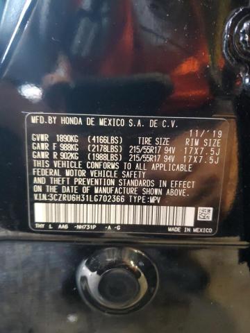 2020 HONDA HR-V LX 3CZRU6H31LG702366