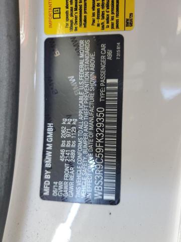 2015 BMW M4 WBS3R9C59FK329350
