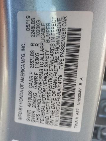 2019 HONDA ACCORD TOU 1HGCV3F98KA014779
