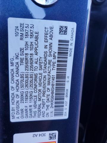 2025 HONDA CR-V SPORT 2HKRS6H84SH811451