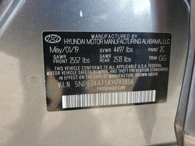 2019 HYUNDAI SONATA SE - 5NPE24AF5KH792856