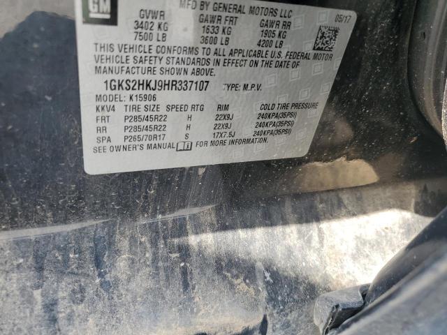 2017 GMC YUKON XL D 1GKS2HKJ9HR337107