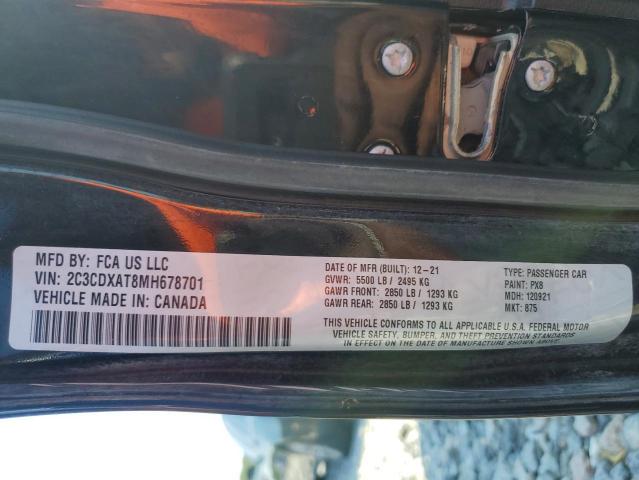 2021 DODGE CHARGER PO 2C3CDXAT8MH678701