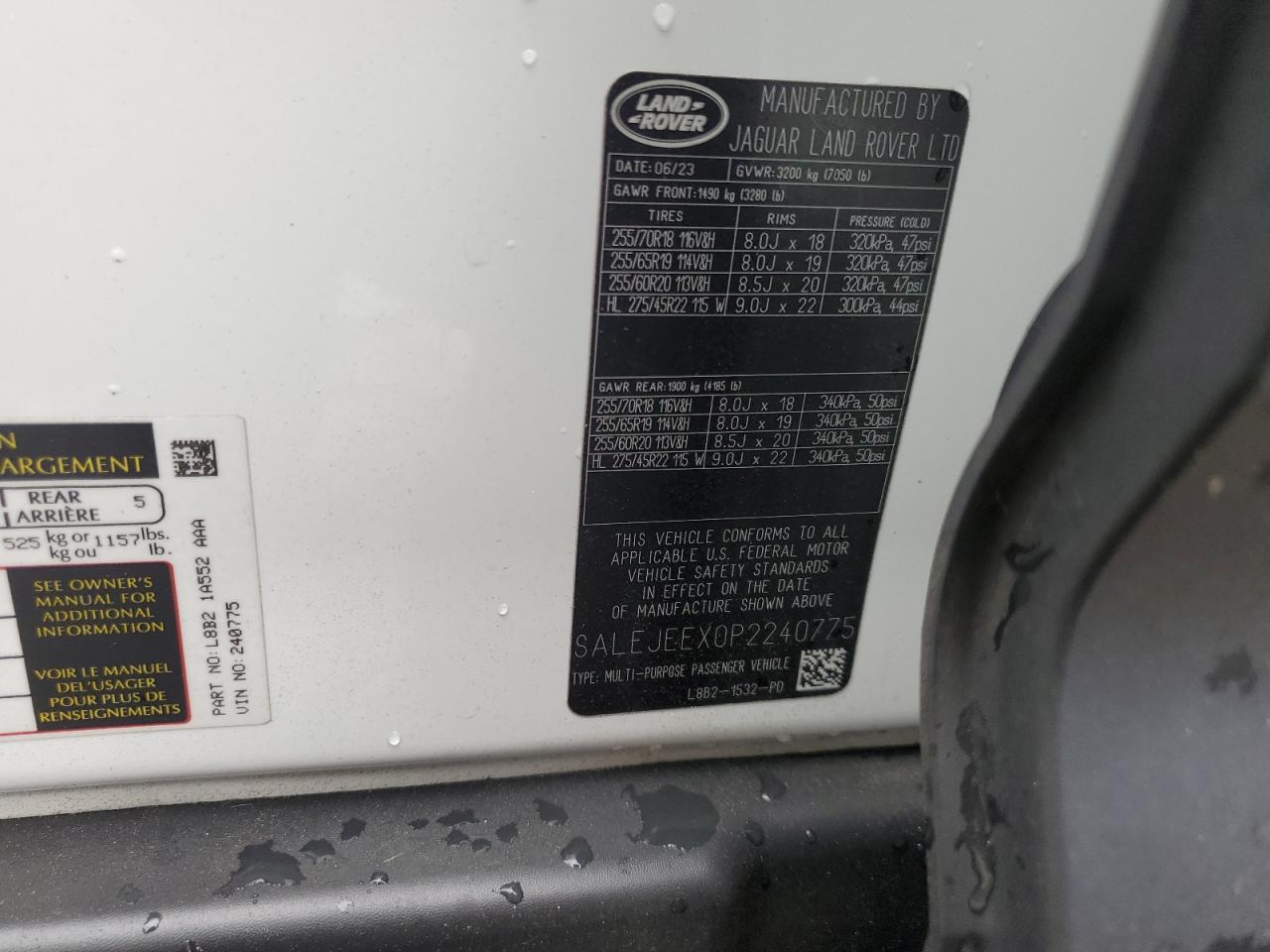 LAND ROVER DEFENDER 110 S