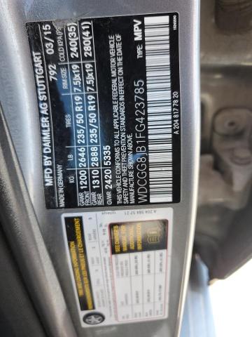 2015 MERCEDES-BENZ GLK 350 4MATIC WDCGG8JB1FG423785
