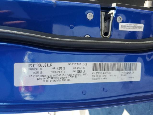 2018 DODGE CHARGER R/T 392 2C3CDXGJ4JH279785