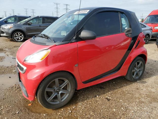 SMART FORTWO PUR 2013 red coupe gas WMEEJ3BA0DK645950 photo #1