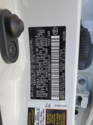 2016 TOYOTA UK 4T1BF1FK8GU553337