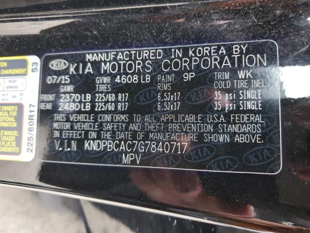 2016 KIA SPORTAGE LX - KNDPBCAC7G7840717