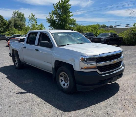CHEVROLET SILVERADO 2016 silver crew pic gas 3GCUKNEC5GG109149 photo #1
