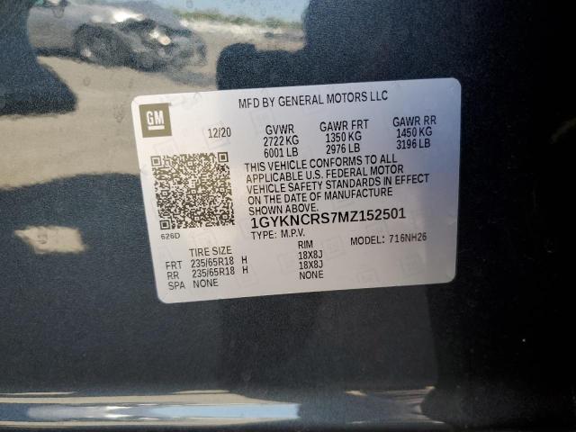 2021 CADILLAC XT5 PREMIU - 1GYKNCRS7MZ152501