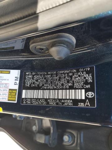 2019 TOYOTA COROLLA SE - JTNK4RBE9K3041878