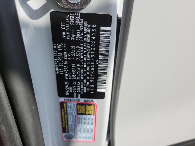 2026 KIA SPORTAGE X 5XYK6CDF9TG334596