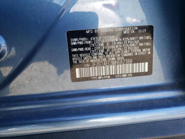 2021 SUBARU CROSSTREK JF2GTAEC8MH682388