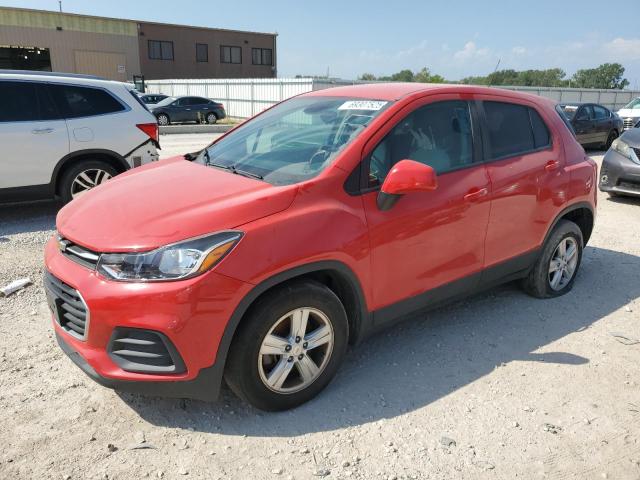 CHEVROLET TRAX LS 2020 red  gas KL7CJKSB4LB345235 photo #1