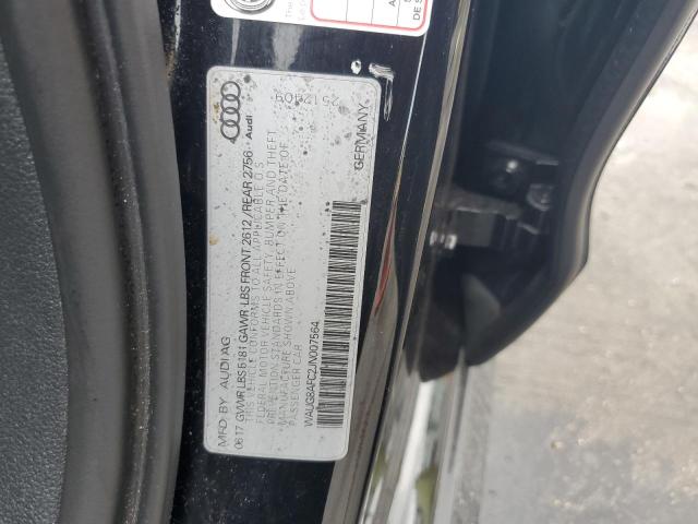 2018 AUDI A6 PREMIUM PLUS WAUG8AFC2JN007564