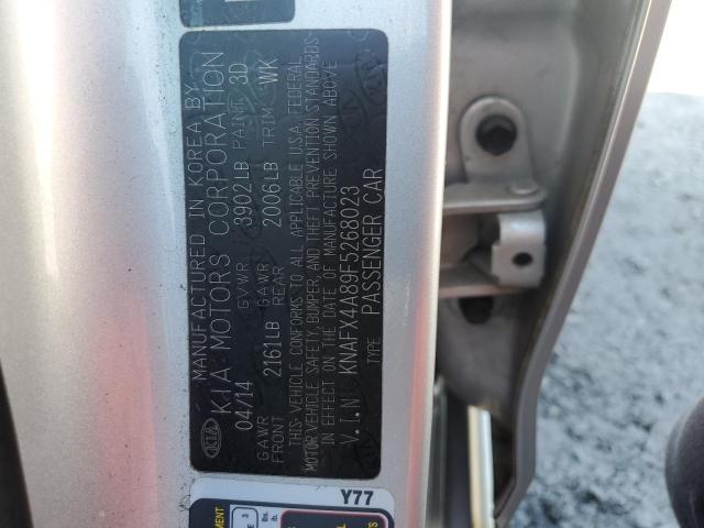 2015 KIA FORTE EX KNAFX4A89F5268023