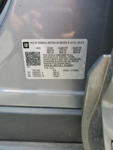 2020 GMC TERRAIN DE 3GKALXEX2LL316957