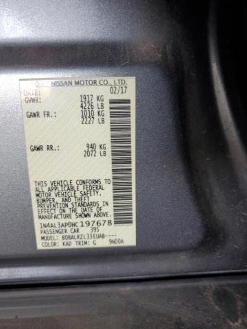 2017 NISSAN ALTIMA 2.5 - 1N4AL3AP0HC197678