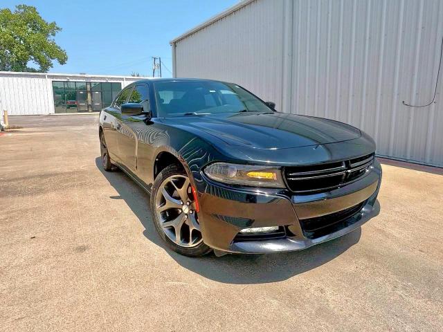 DODG CHARGER SXT 2015 black sedan 4d flexible fuel 2C3CDXHG4FH725685 photo #1