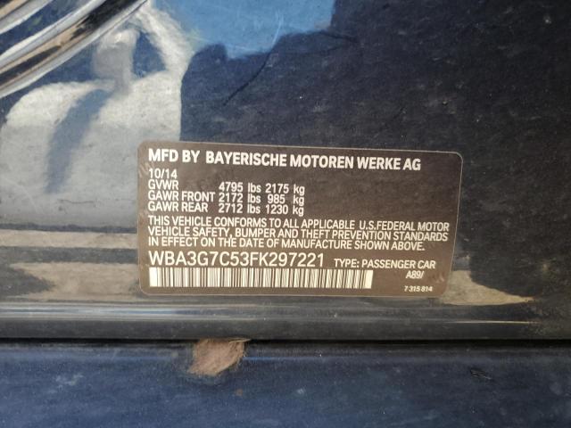 2015 BMW 328 XI WBA3G7C53FK297221