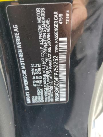 2015 BMW 428 I WBA3V5C54FP752252