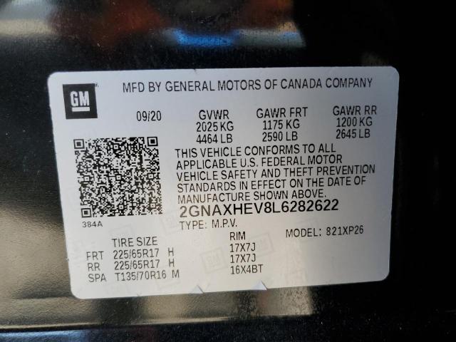 2020 CHEVROLET EQUINOX LS 2GNAXHEV8L6282622