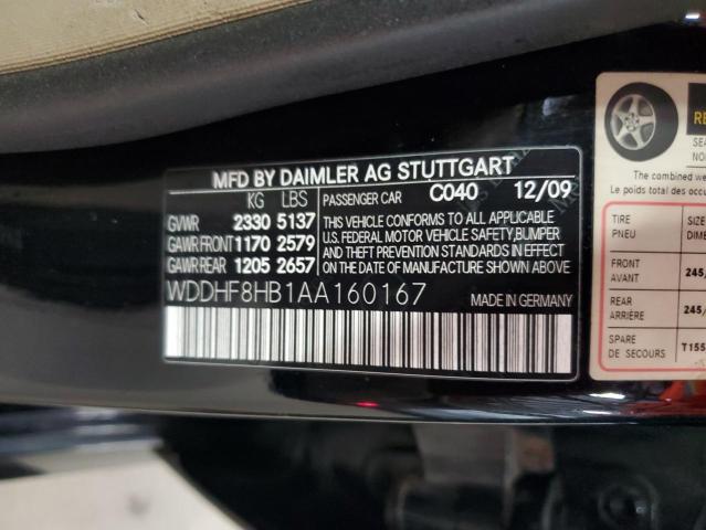 2010 MERCEDES-BENZ E 350 4MAT - WDDHF8HB1AA160167