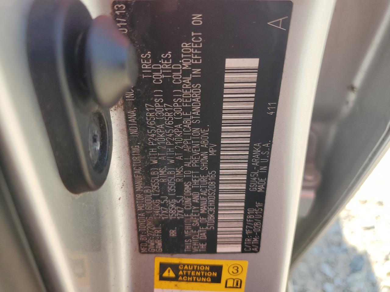 TOYOTA HIGHLANDER BASE